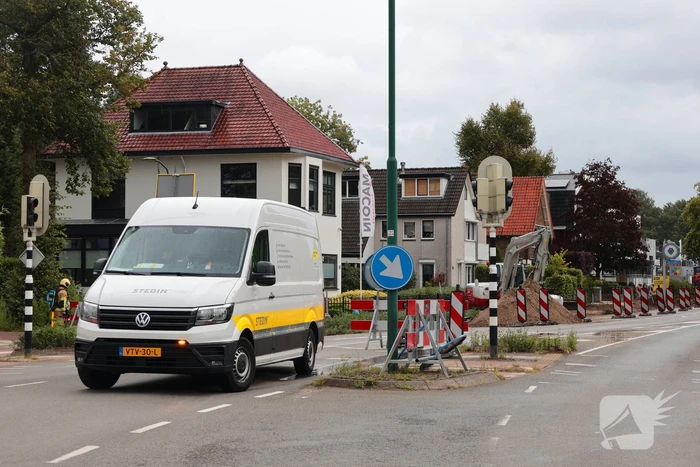 Gaslekkage na graafwerkzaamheden zorgt voor spoedinterventie
