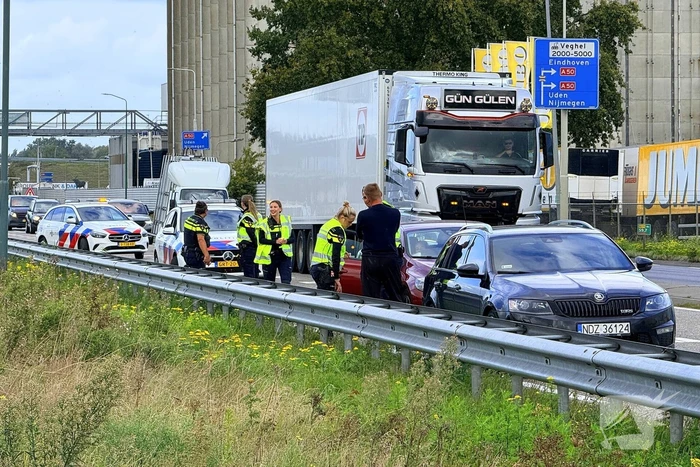 Kopstaartaanrijding met lichtgewonde