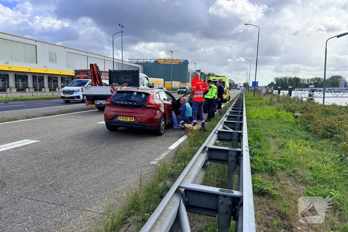 Kopstaartaanrijding met lichtgewonde