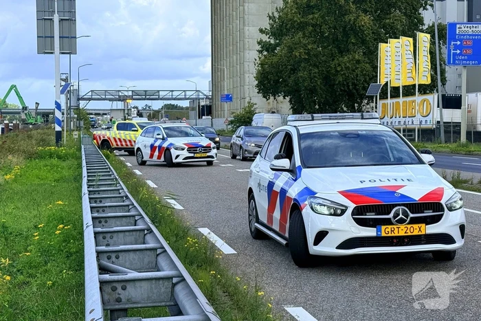 Kopstaartaanrijding met lichtgewonde