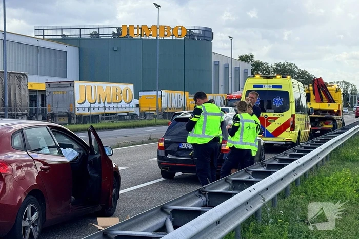 Kopstaartaanrijding met lichtgewonde