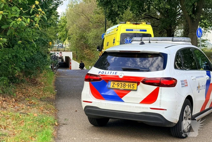 Scooter en fietser botsen in ongeval