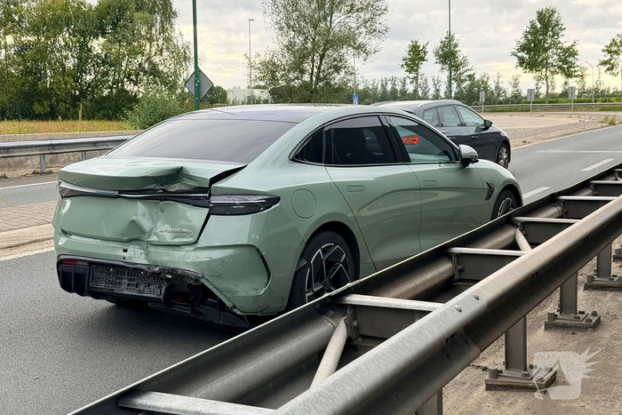 Kopstaartbotsing zonder gewonden