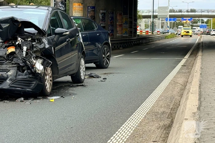 Kopstaartbotsing zonder gewonden