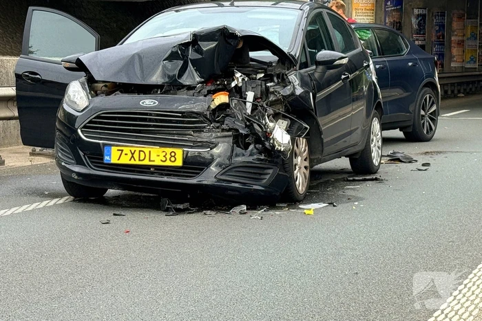 Kopstaartbotsing zonder gewonden