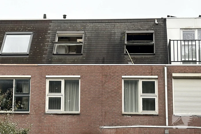 Woningbrand snel opgeschaald