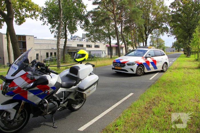 Aanrijding met letsel tussen drie voertuigen