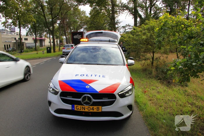 Aanrijding met letsel tussen drie voertuigen