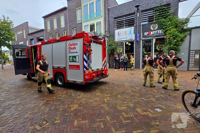 Rookontwikkeling in sportwinkel zorgt voor inzet brandweer