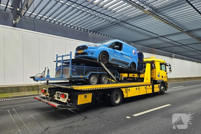 Ongeval door overbeladen aanhanger
