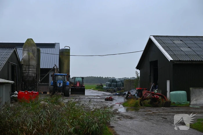 Brand bij agrarisch bedrijf