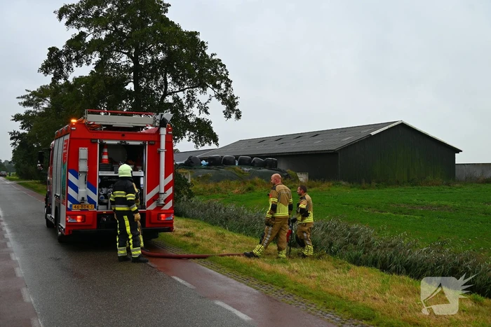 Brand bij agrarisch bedrijf
