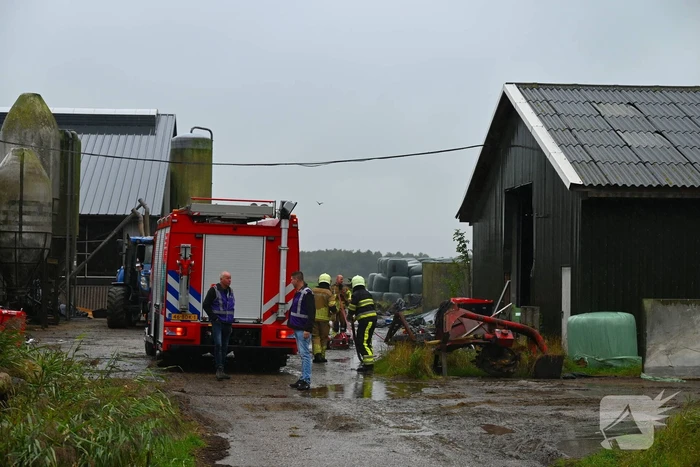 Brand bij agrarisch bedrijf