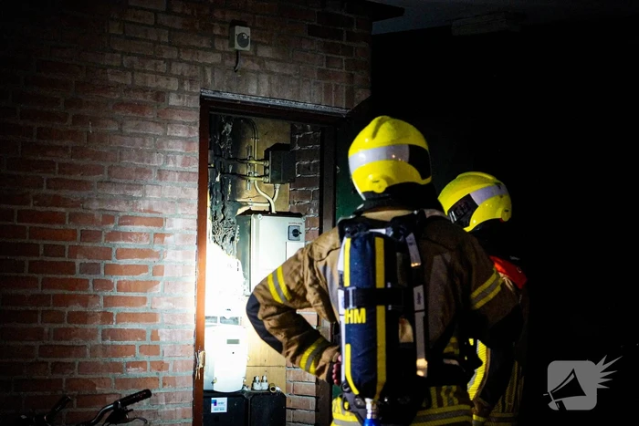 Brand in meterkast zorgt voor stroomuitval
