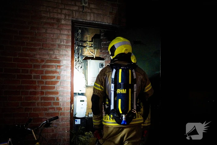 Brand in meterkast zorgt voor stroomuitval