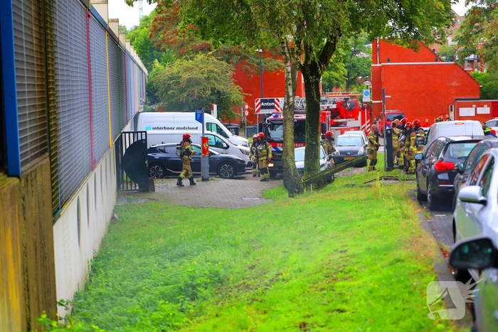 Brand in parkeergarage leidt tot grote hulpverlening