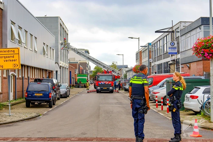 Instorting bedrijfspand leidt tot brandweerinterventie