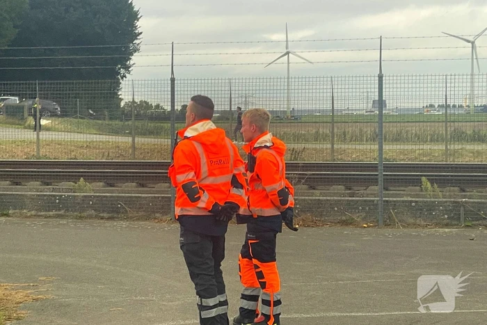 Rook onder trein veroorzaakt opschudding