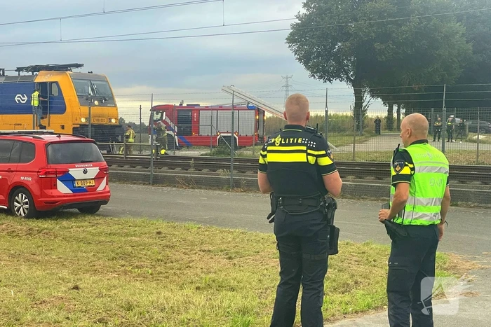 Rook onder trein veroorzaakt opschudding