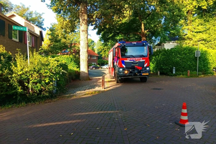 Gaslek bij graafwerkzaamheden