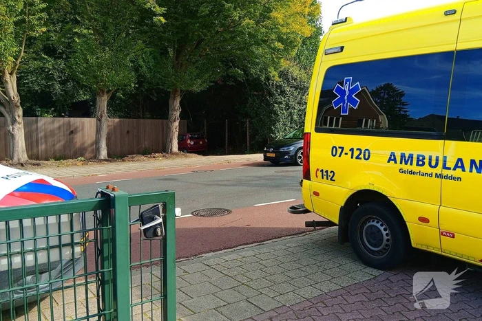 Fietser gewond na val partij