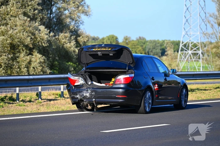 Kop-staartaanrijding veroorzaakt file