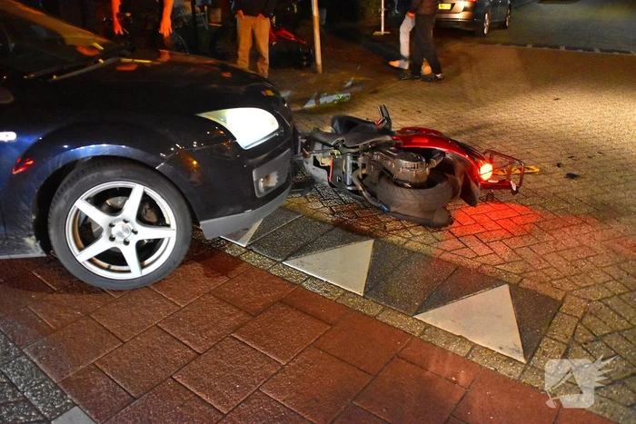 Alcoholtest na botsing met scooter