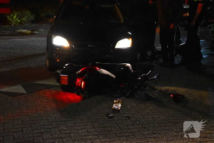 Alcoholtest na botsing met scooter