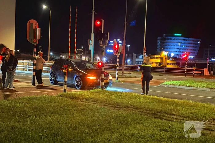 Rood licht genegeerd bij kruising