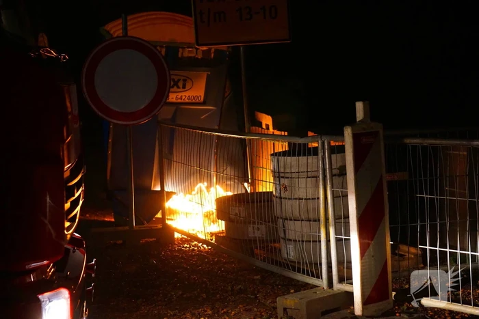 Vermoedelijke brandstichting bij toilet