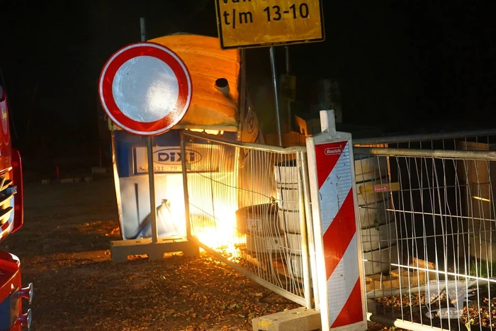 Vermoedelijke brandstichting bij toilet