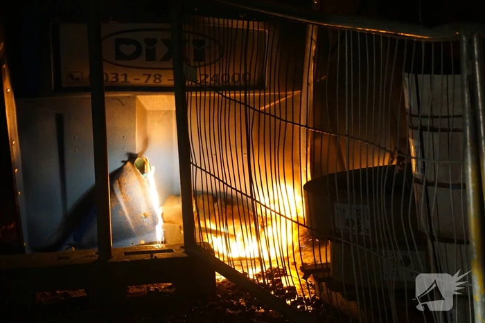 Vermoedelijke brandstichting bij toilet