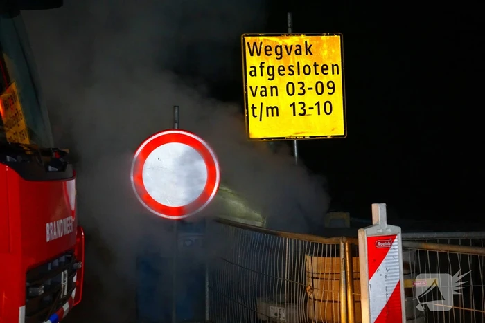 Vermoedelijke brandstichting bij toilet