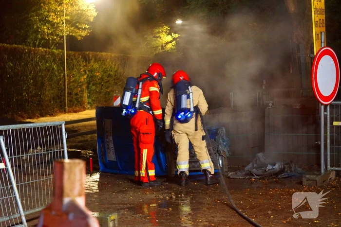 Vermoedelijke brandstichting bij toilet