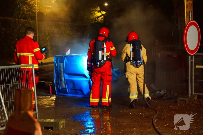 Vermoedelijke brandstichting bij toilet
