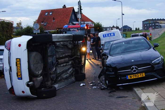 Automobilist onder invloed veroorzaakt ongeval