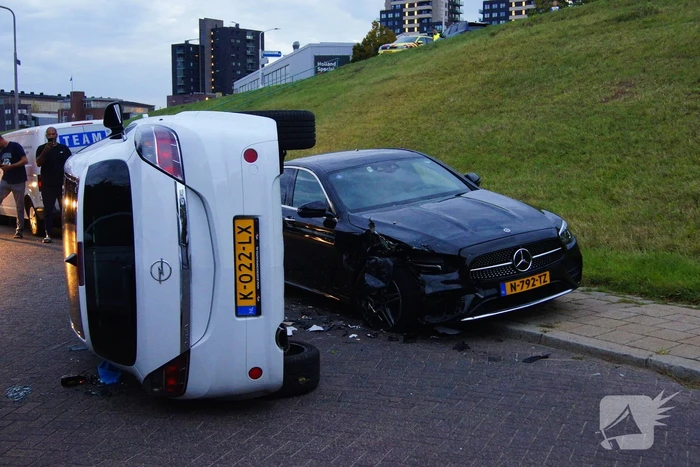 Automobilist onder invloed veroorzaakt ongeval