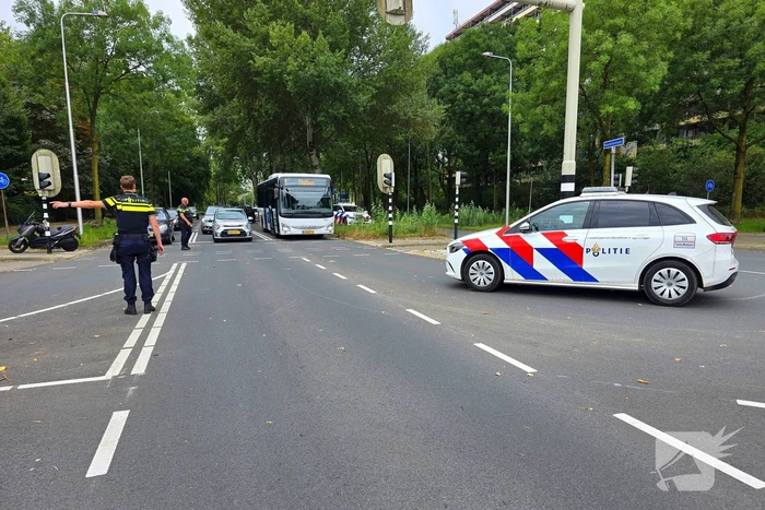 Motorrijder gewond door uitwijkmanoeuvre