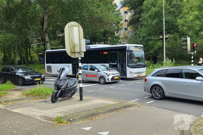 Motorrijder gewond door uitwijkmanoeuvre