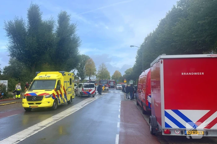 Brand op vierde etage van flatgebouw