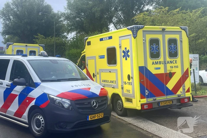 Brand op vierde etage van flatgebouw