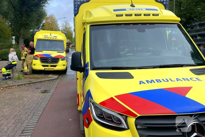 Brand op vierde etage van flatgebouw