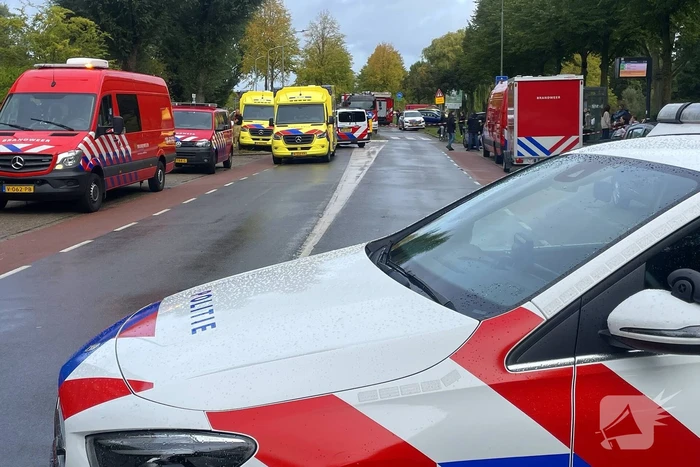 Brand op vierde etage van flatgebouw