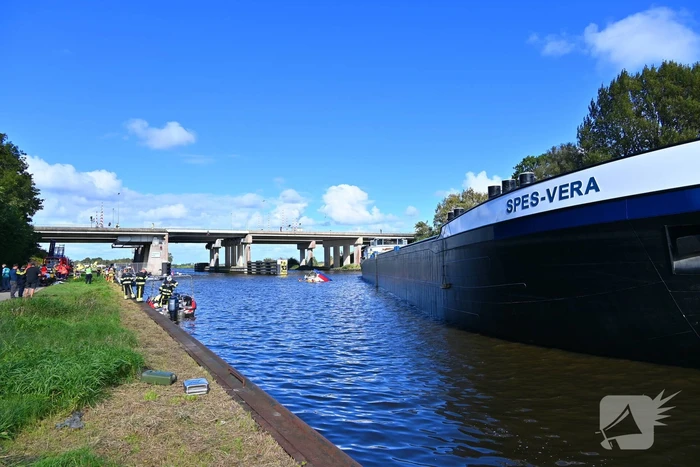 Grote inzet hulpdiensten bij scheepsongeval