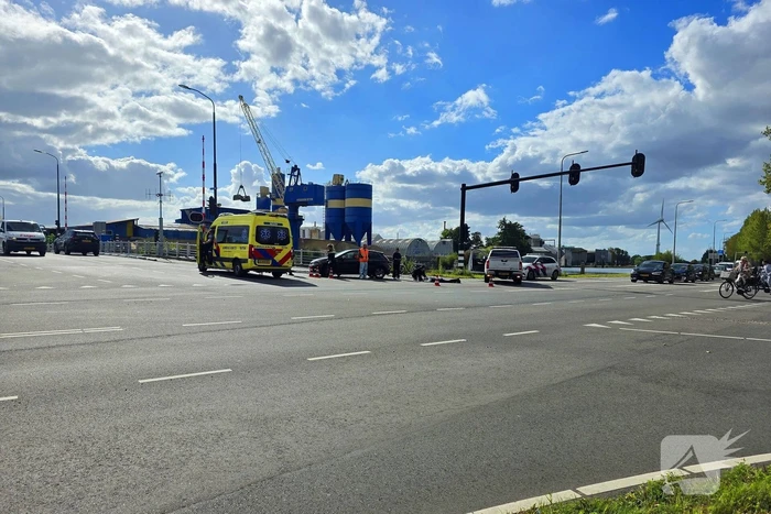 Fietser gewond bij aanrijding met auto