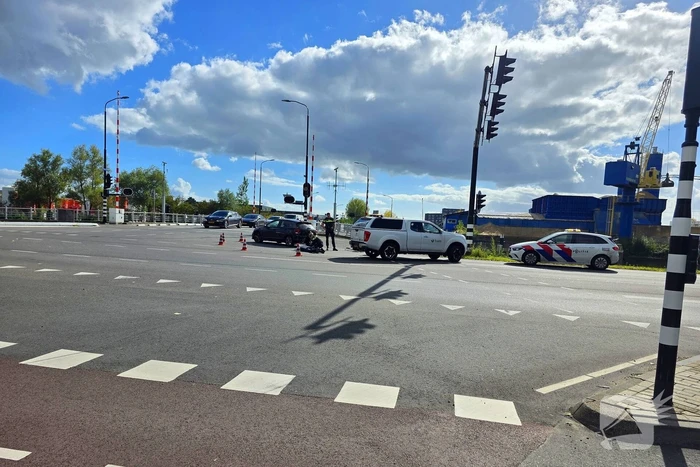 Fietser gewond bij aanrijding met auto