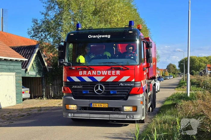 Brand in bramenstruiken zorgt voor hevige rookontwikkeling