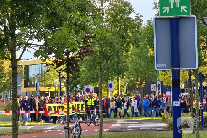 Demonstratie tegen uitgestelde azc-plannen