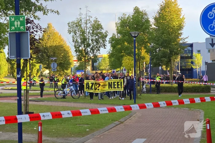 Demonstratie tegen uitgestelde azc-plannen