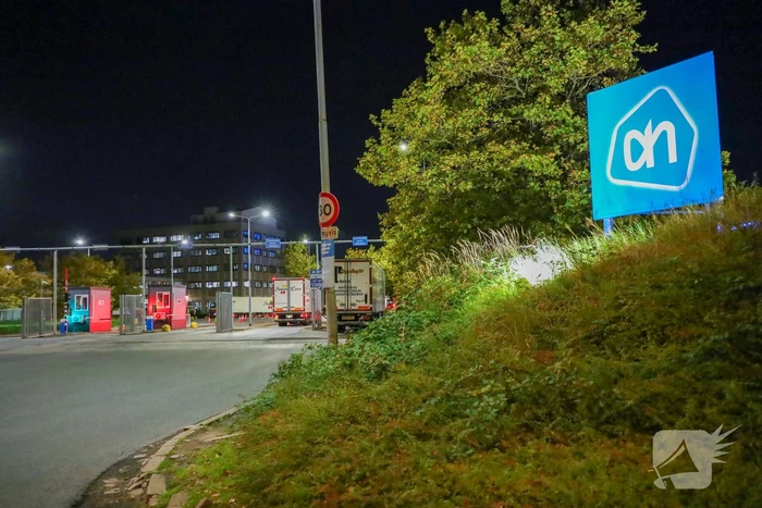 Middelbrand in distributiecentrum